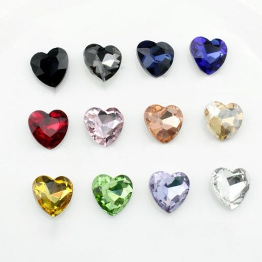 Heart shape crystal Rhinestones