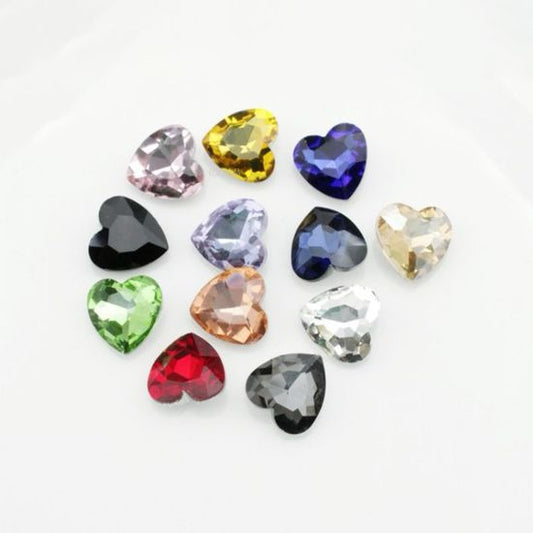 Heart shape crystal Rhinestones