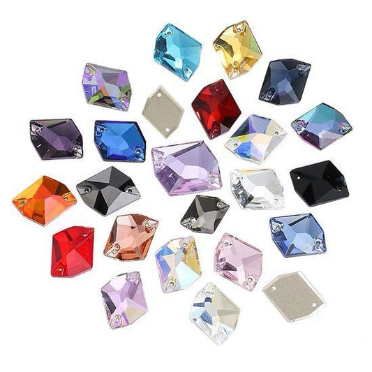Cosmic glass sew on rhinestone sewing crystal flat back stones garments and clothes decoration