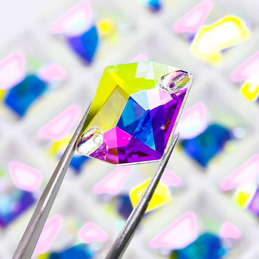 Cosmic Glass Sew-On Rhinestones – Flat Back Crystal Stones