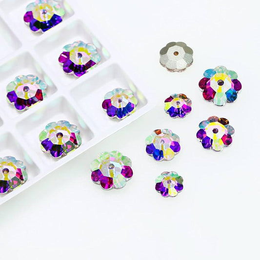 Sew-On Rhinestones K5 Crystal – Mixed Shapes with AB Coating